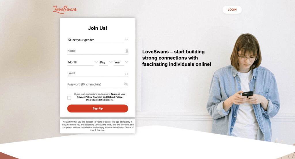 Loveswans Dating Site Review: Fully Tested & Investigated